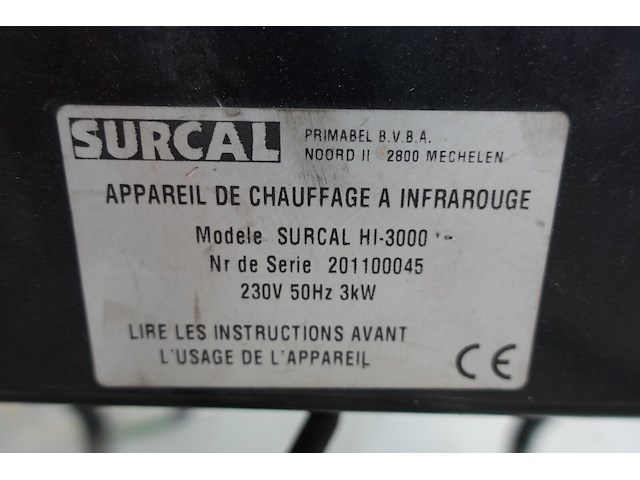 Warmtestraler surcal - afbeelding 4 van  5
