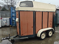 Waroquier 1,5 paardentrailer met papieren - afbeelding 1 van  16