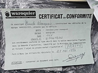 Waroquier 1,5 paardentrailer met papieren - afbeelding 12 van  16