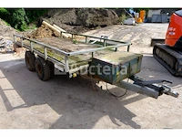 Waroquier tpv22 flatbed landbouwtrailer (vin: w87w2042w) - afbeelding 6 van  14