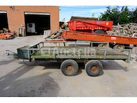 Waroquier tpv22 flatbed landbouwtrailer (vin: w87w2042w) - afbeelding 7 van  14