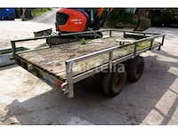 Waroquier tpv22 flatbed landbouwtrailer (vin: w87w2042w) - afbeelding 8 van  14
