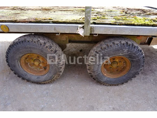 Waroquier tpv22 flatbed landbouwtrailer (vin: w87w2042w) - afbeelding 10 van  14