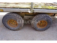 Waroquier tpv22 flatbed landbouwtrailer (vin: w87w2042w) - afbeelding 10 van  14