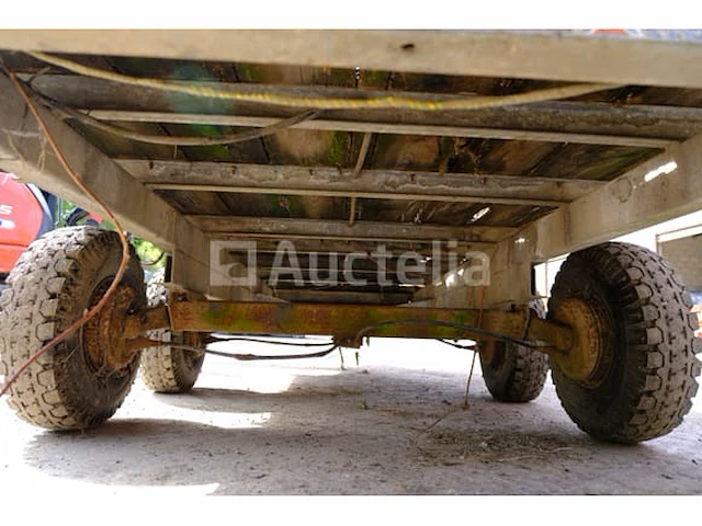 Waroquier tpv22 flatbed landbouwtrailer (vin: w87w2042w) - afbeelding 11 van  14