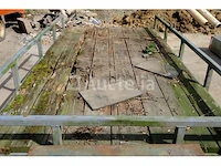 Waroquier tpv22 flatbed landbouwtrailer (vin: w87w2042w) - afbeelding 12 van  14