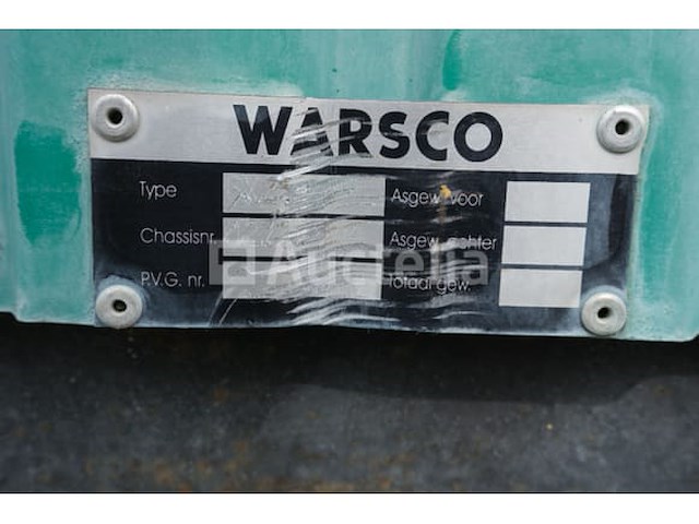 Warsco 600x240 bouwtrailer - afbeelding 9 van  33