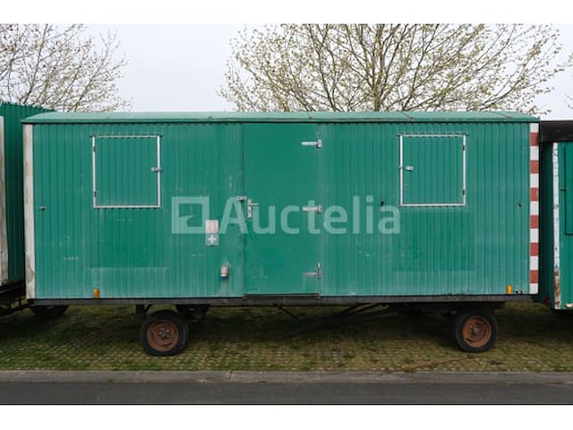 Warsco 600x240 bouwtrailer - afbeelding 1 van  33