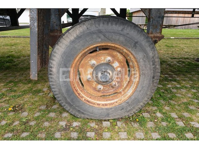Warsco bw 6-2 bouwtrailer - afbeelding 11 van  24