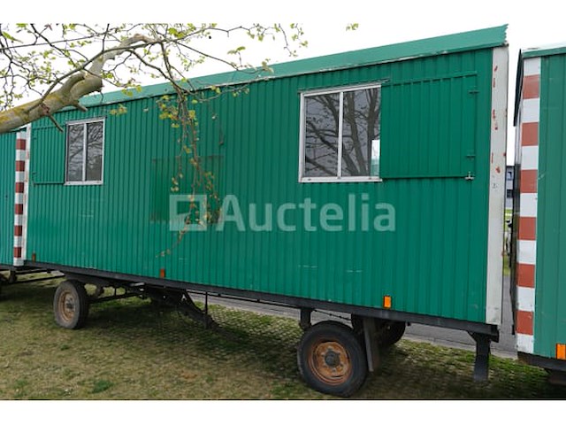 Warsco bw 6-2 bouwtrailer - afbeelding 1 van  24