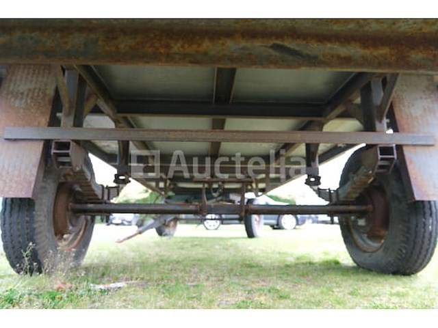 Warsco bw 6-2 bouwtrailer - afbeelding 8 van  31