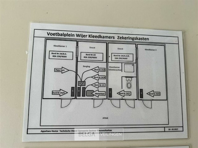 Warsco container kleedkamers h265xb1200xd600 cm uit 4 delen - afbeelding 14 van  45