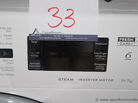 Was-droogcombinatie, whirlpool, 9+7kg, steam inverter motor, werking niet gekend - afbeelding 3 van  3