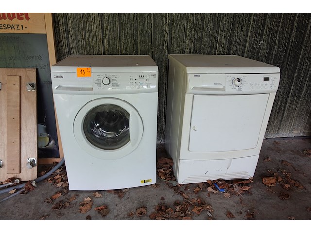Was & droogkast zanussi - afbeelding 1 van  9