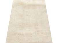 Wasbaar woonkamerkleed, kort vaal, effen in kleur, moderne stijl, zacht - 160 x 200 cm - afbeelding 3 van  6