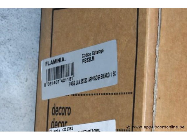 Wasbak flaminia - afbeelding 2 van  2