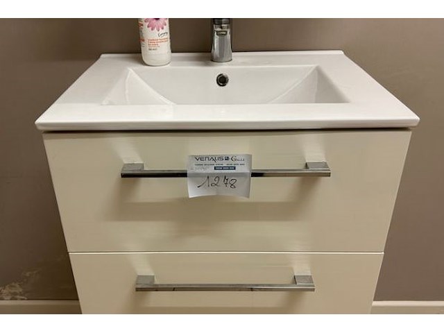 Wasbakmeubel + spiegel - afbeelding 2 van  6