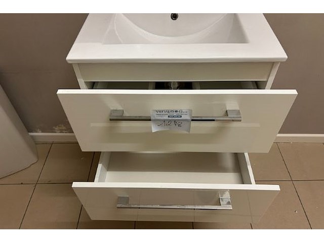 Wasbakmeubel + spiegel - afbeelding 3 van  6