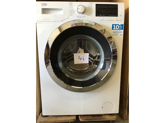 Wasmachine beko wtv8836xc01 - afbeelding 1 van  2