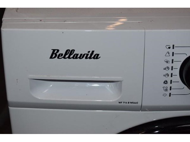 Wasmachine bellavita, wf 714 b w566c - afbeelding 2 van  2