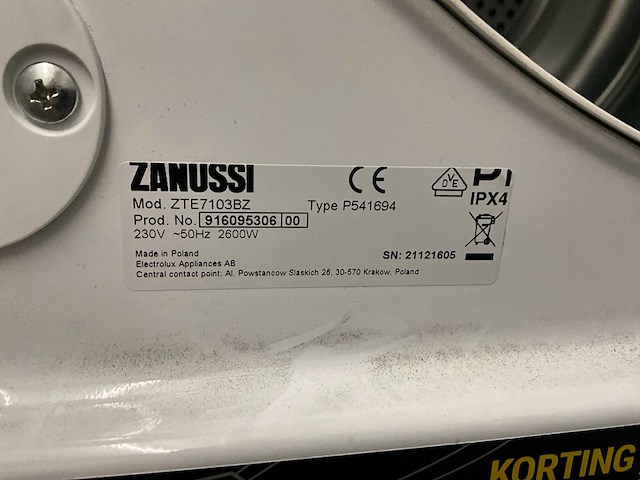 Wasmachine + droogkast - afbeelding 7 van  10