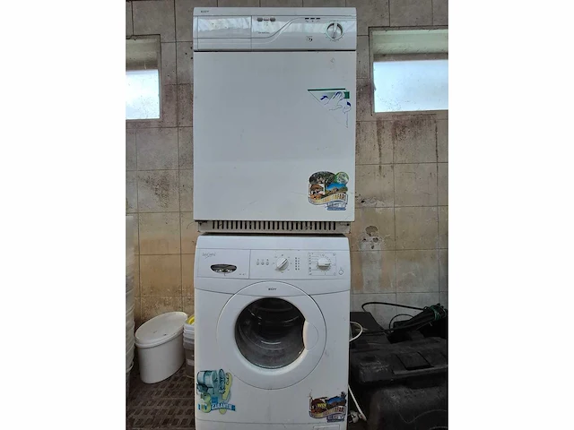 Wasmachine + droogmachine - afbeelding 3 van  3