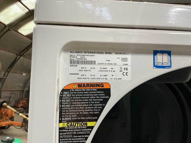 Wasmachine en droogkast - afbeelding 8 van  8