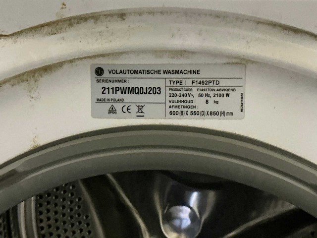 Wasmachine en droogkast - afbeelding 3 van  5