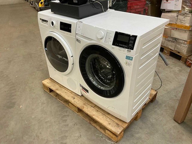 Wasmachine en wasdroger - afbeelding 2 van  6