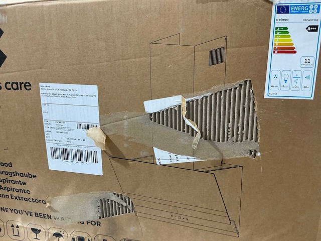 Wasmachine + industriële koelkast + dampkap + vaatswasmachine - afbeelding 9 van  10