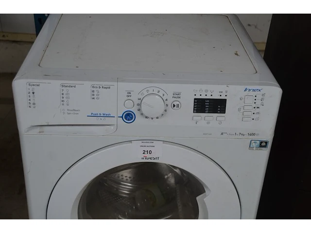 Wasmachine innex xwa71843 (werking onbekend) - afbeelding 3 van  6