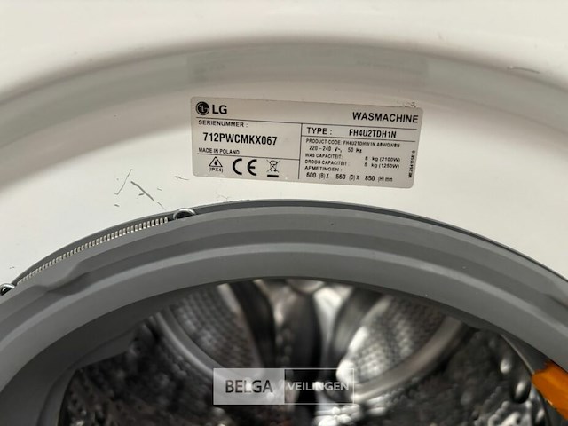 Wasmachine lg - afbeelding 4 van  5