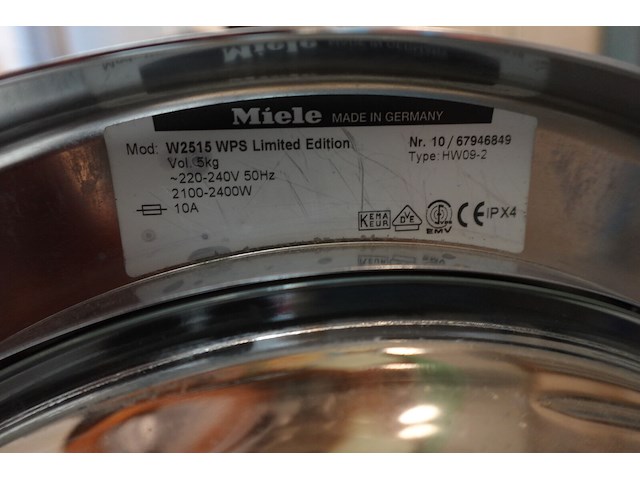 Wasmachine miele - afbeelding 5 van  5