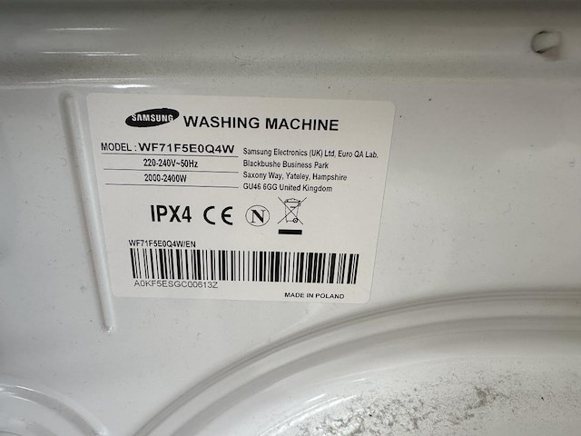 Wasmachine samsung eco bubble - afbeelding 7 van  7