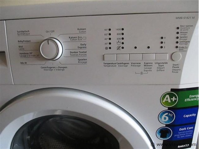 Wasmachine - afbeelding 2 van  3