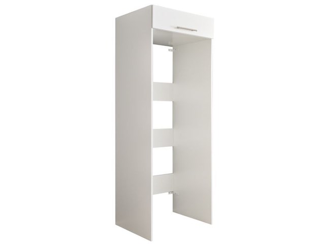 Wasmachinekast laundreezy 68 x 68 x 200 cm - wit - afbeelding 2 van  7