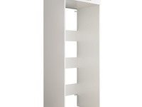 Wasmachinekast laundreezy 68 x 68 x 200 cm - wit - afbeelding 2 van  7