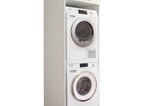 Wasmachinekast laundreezy 68 x 68 x 200 cm - wit - afbeelding 4 van  7