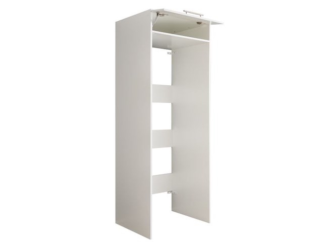 Wasmachinekast laundreezy 68 x 68 x 200 cm - wit - afbeelding 5 van  7