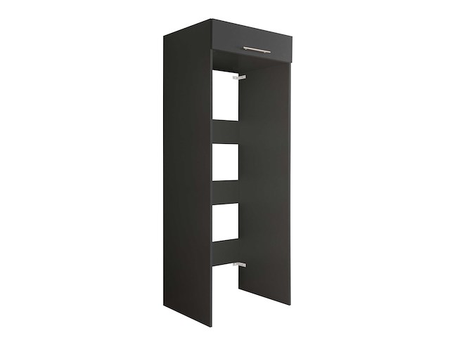 Wasmachinekast laundreezy | 68 x 68 x 200 cm | antraciet - afbeelding 5 van  7