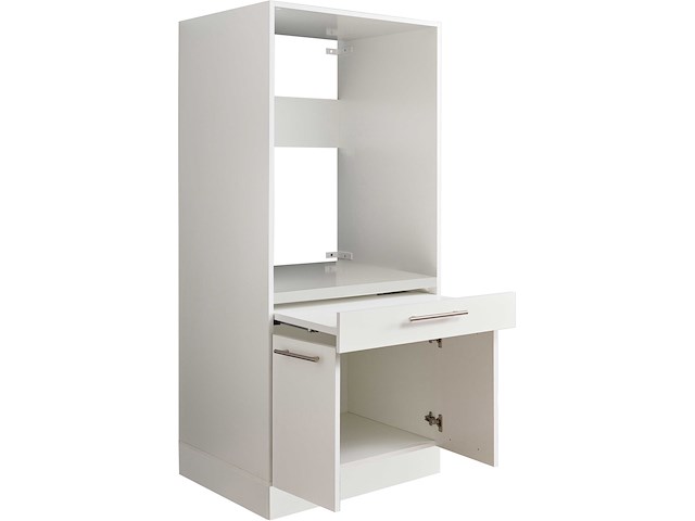Wasmachinekast laundreezy in wit 68 x 68 x 162 cm - afbeelding 1 van  7