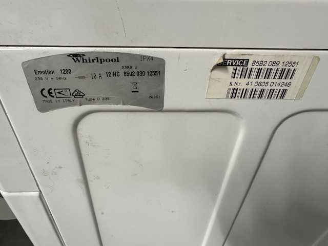 Wasmachinewerkkledij whirpool - washing machine - afbeelding 3 van  3