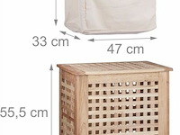 Wasmand walnotenhout - afbeelding 7 van  7