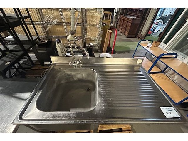 Wastafel inox - afbeelding 7 van  7