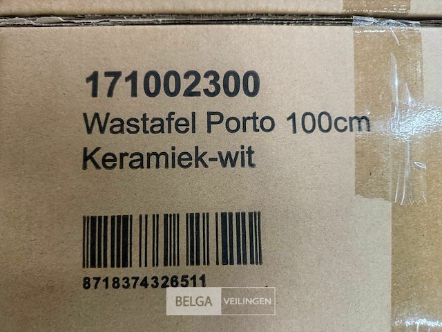 Wastafel porto keramiek - afbeelding 3 van  3