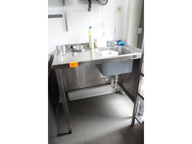 Wastafel rvs - afbeelding 1 van  1