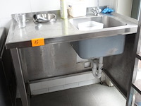 Wastafel rvs