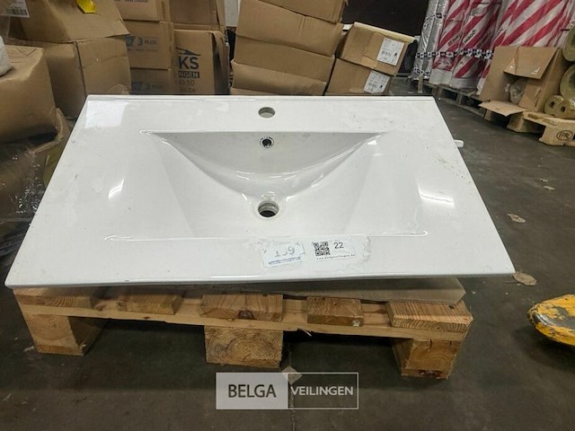 Wastafel steen keramiek - afbeelding 1 van  2