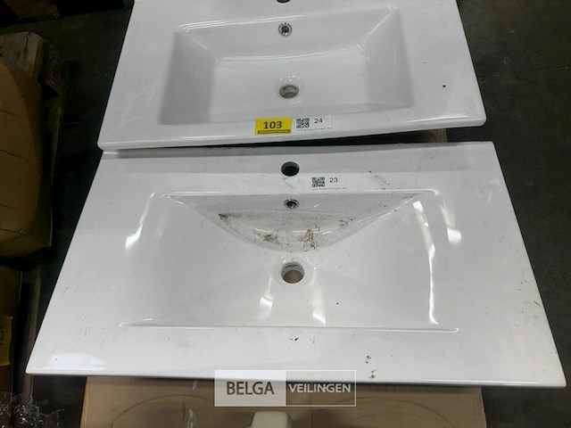 Wastafel steen keramiek - afbeelding 1 van  1