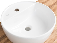 Wastafelmeubel vikas 101cm 2 lades - antraciet/eik - afbeelding 9 van  12